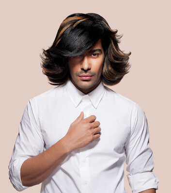 Long Hairstyle for Men - OOV Unisex Salon