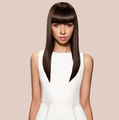 Straightened Hairstyle - OOV Unisex Salon