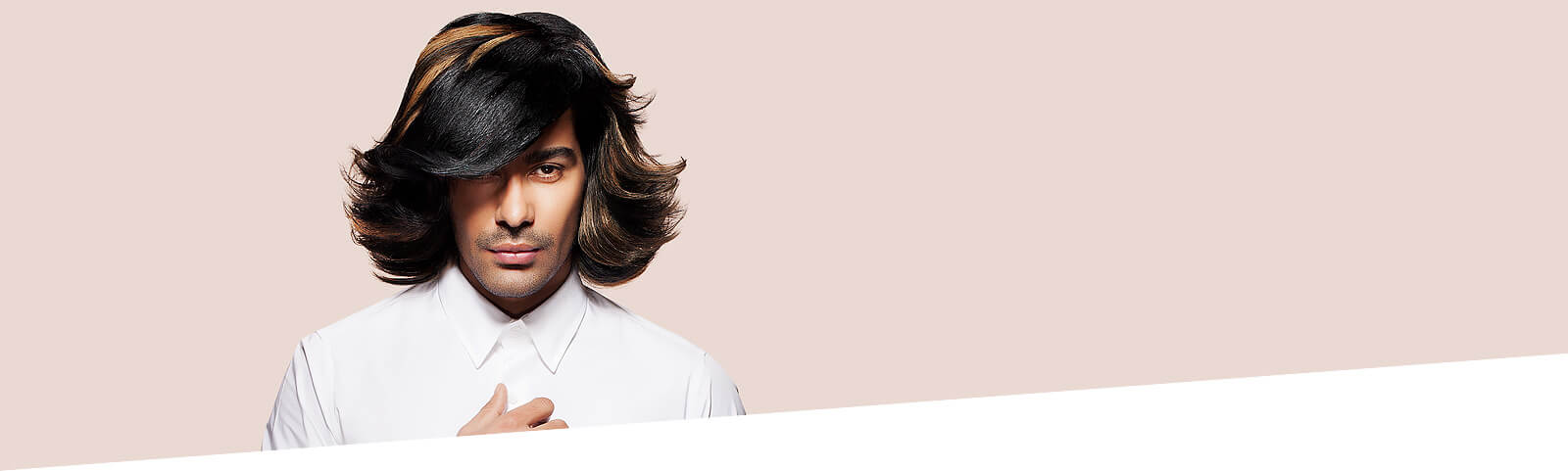 Men's Hair Style, Long Hair - OOV Unisex Salon